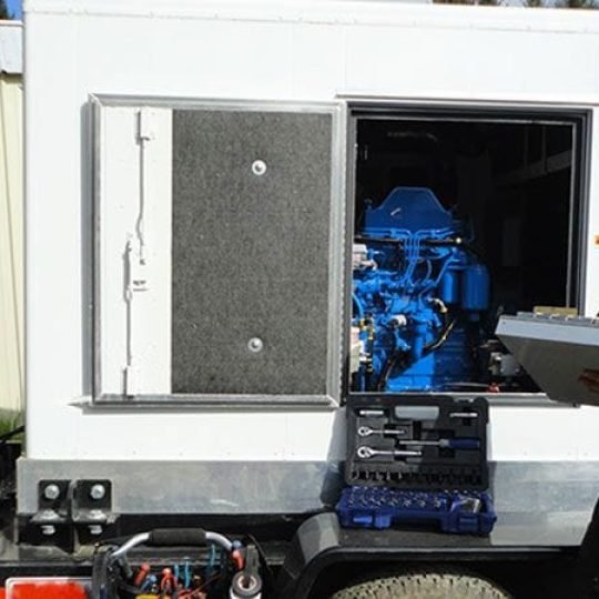 Electrician Generator Electrician repairing electrical Generator the dar electric